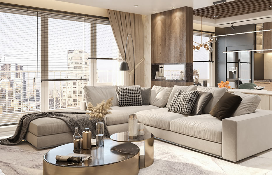 Luxury interior design studio in Arizona with curated finish selections