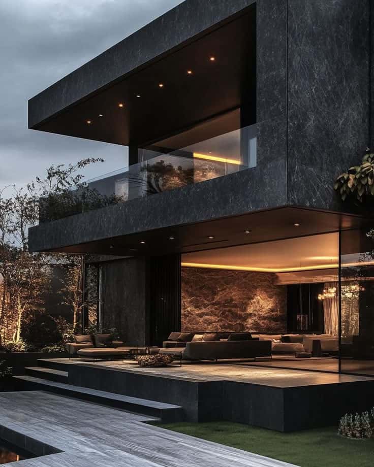 High-end residence built by custom home builder in Scottsdale